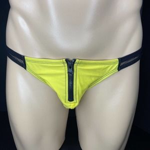 Undergear Elektrik San Tropez Zip Swim Pouch Thong Size Medium